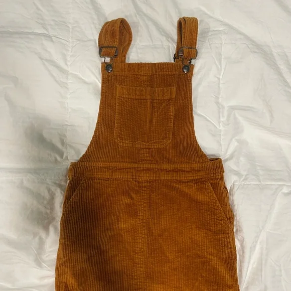 Madewell Corduroy Overall Dress - Picture 8 of 14